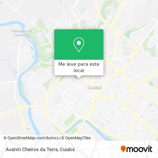 Avatim Cheiros da Terra mapa