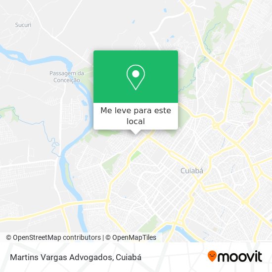 Martins Vargas Advogados mapa