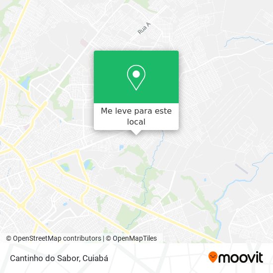 Cantinho do Sabor mapa