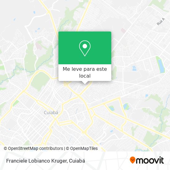 Franciele Lobianco Kruger mapa