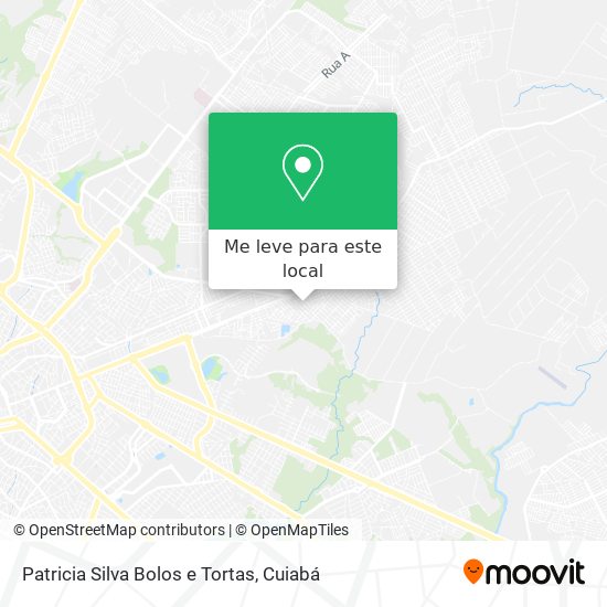 Patricia Silva Bolos e Tortas mapa