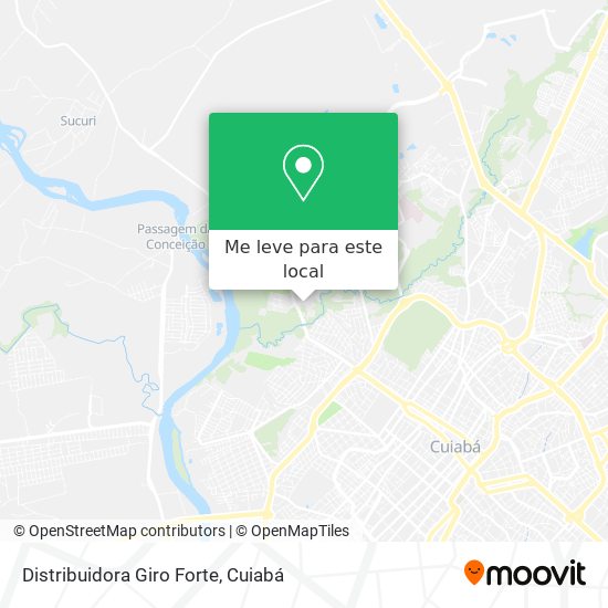 Distribuidora Giro Forte mapa