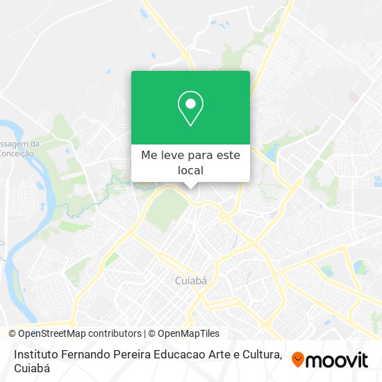 Instituto Fernando Pereira Educacao Arte e Cultura mapa