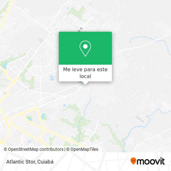 Atlantic Stor mapa