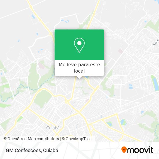 GM Confeccoes mapa