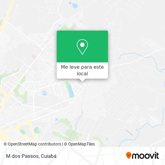 M dos Passos mapa