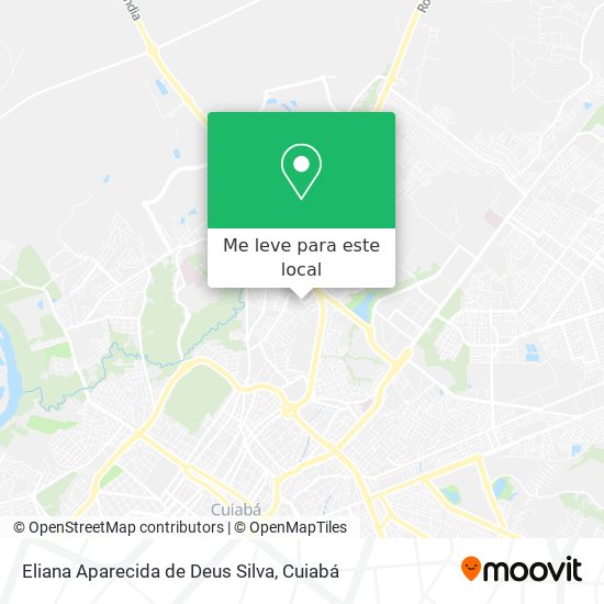 Eliana Aparecida de Deus Silva mapa