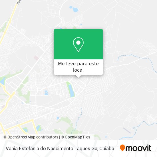 Vania Estefania do Nascimento Taques Ga mapa