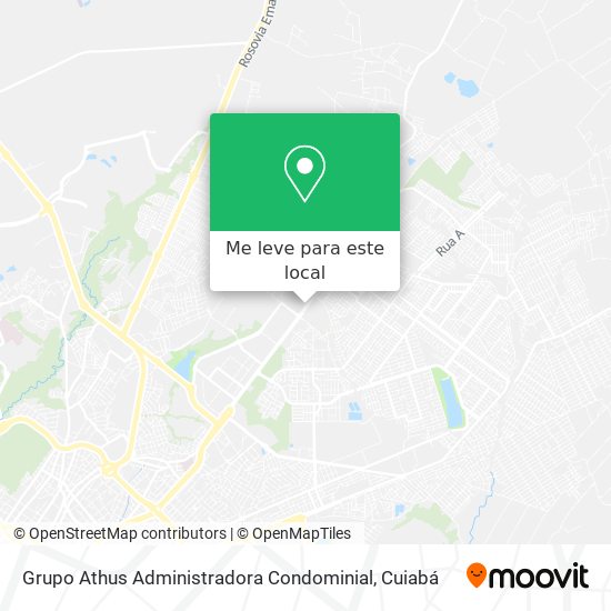 Grupo Athus Administradora Condominial mapa