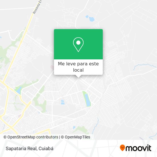 Sapataria Real mapa