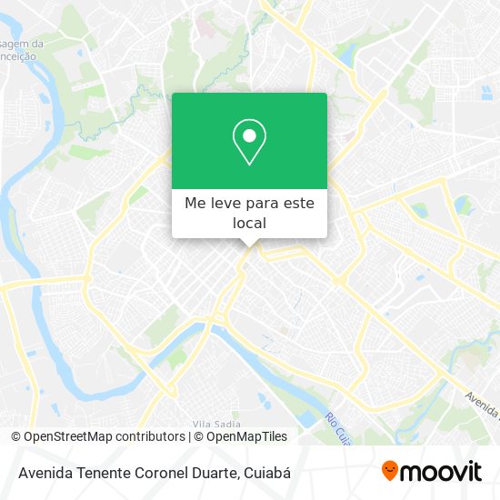 Avenida Tenente Coronel Duarte mapa