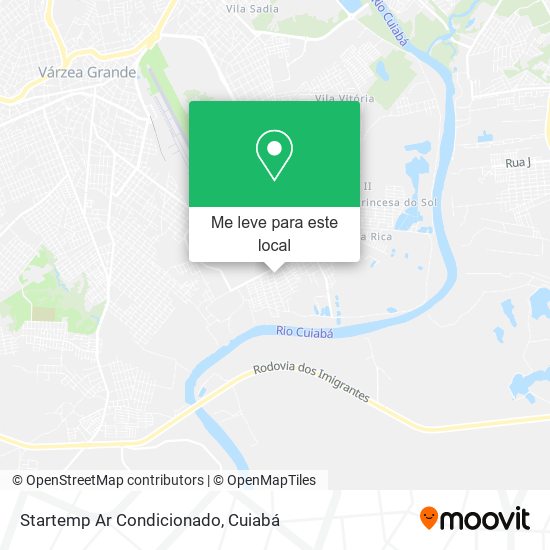 Startemp Ar Condicionado mapa