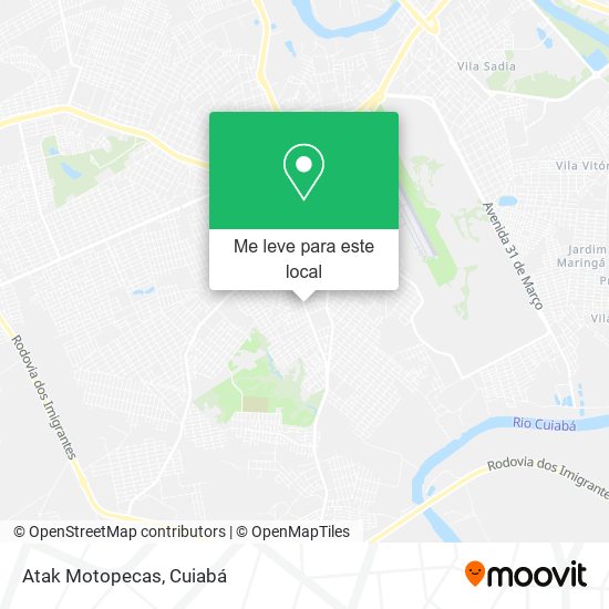 Atak Motopecas mapa