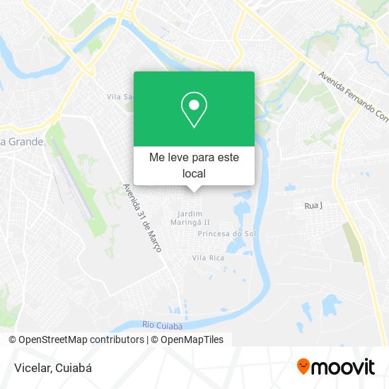 Vicelar mapa