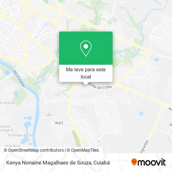 Kenya Nonaine Magalhaes de Souza mapa