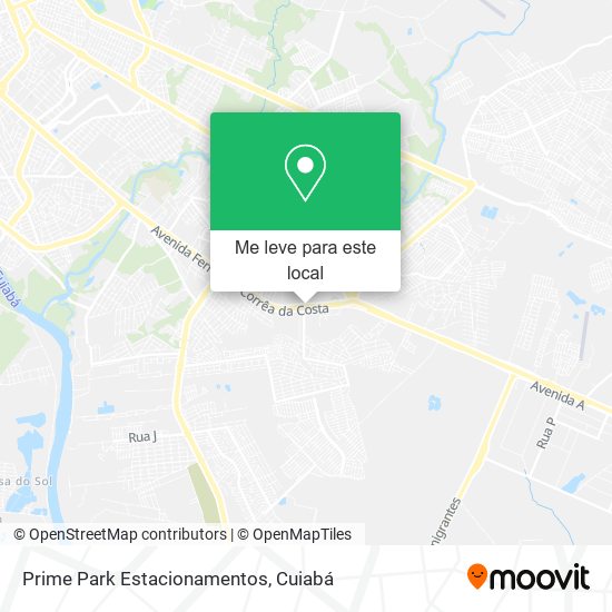 Prime Park Estacionamentos mapa