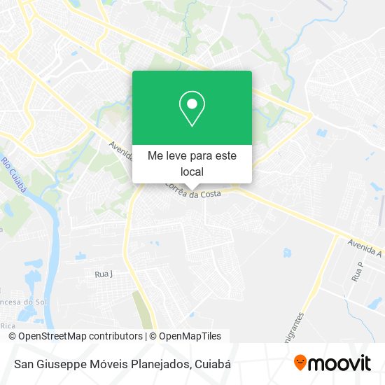 San Giuseppe Móveis Planejados mapa