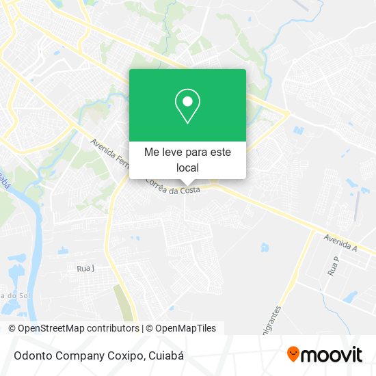 Odonto Company Coxipo mapa