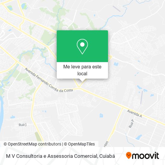 M V Consultoria e Assessoria Comercial mapa