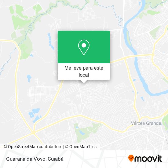 Guarana da Vovo mapa