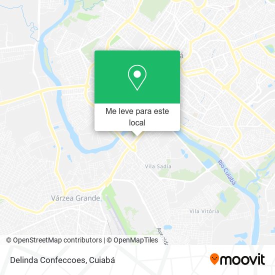 Delinda Confeccoes mapa