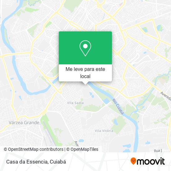 Casa da Essencia mapa