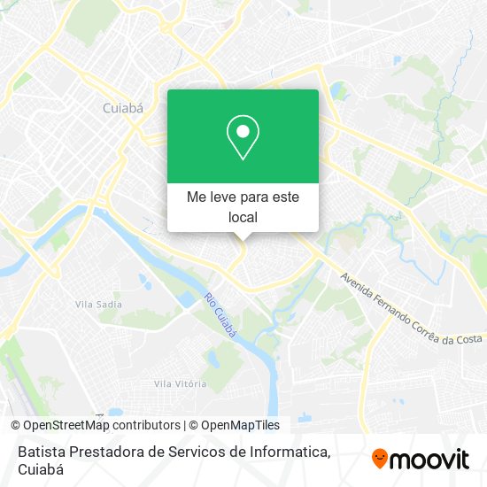 Batista Prestadora de Servicos de Informatica mapa