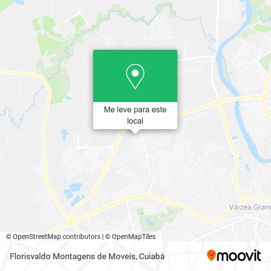 Florisvaldo Montagens de Moveis mapa