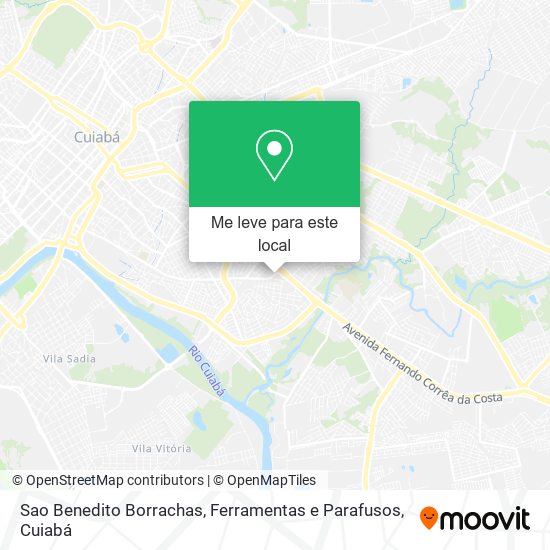 Sao Benedito Borrachas, Ferramentas e Parafusos mapa