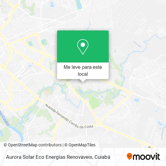 Aurora Solar Eco Energias Renovaveis mapa