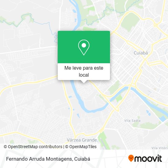 Fernando Arruda Montagens mapa