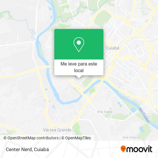 Center Nerd mapa