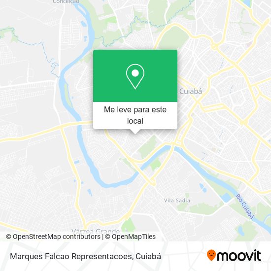 Marques Falcao Representacoes mapa