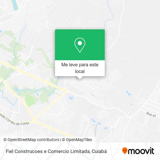 Fiel Construcoes e Comercio Limitada mapa