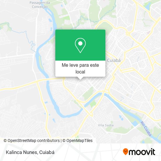 Kalinca Nunes mapa