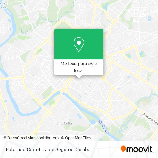 Eldorado Corretora de Seguros mapa