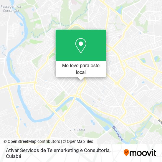 Ativar Servicos de Telemarketing e Consultoria mapa