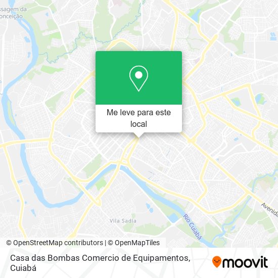 Casa das Bombas Comercio de Equipamentos mapa