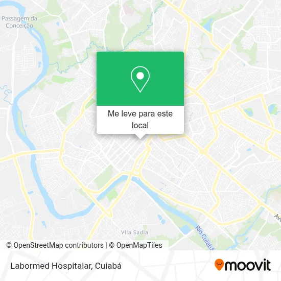 Labormed Hospitalar mapa