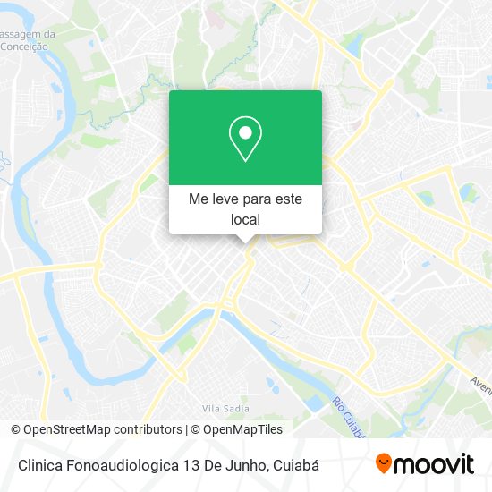 Clinica Fonoaudiologica 13 De Junho mapa