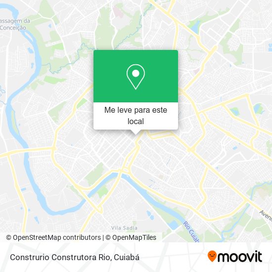 Construrio Construtora Rio mapa