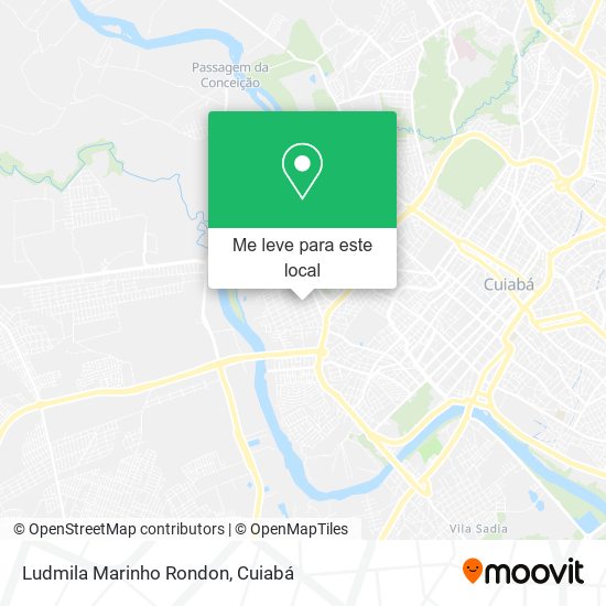 Ludmila Marinho Rondon mapa