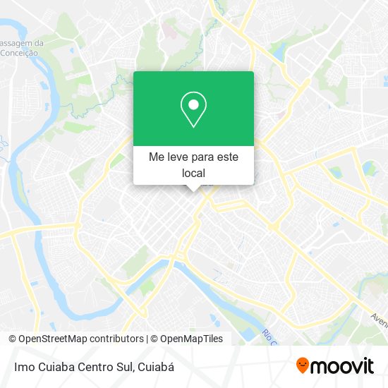 Imo Cuiaba Centro Sul mapa