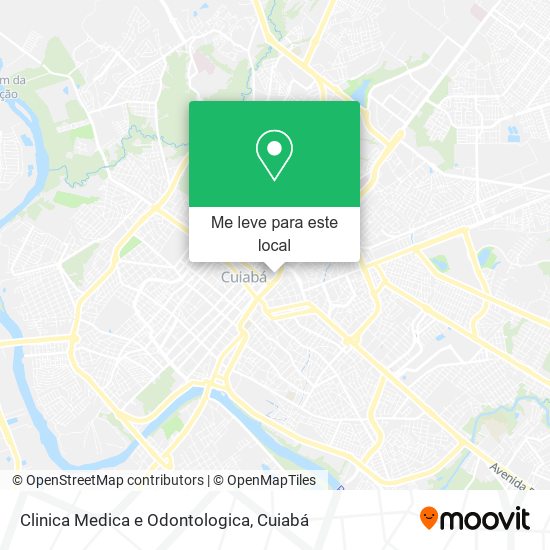 Clinica Medica e Odontologica mapa