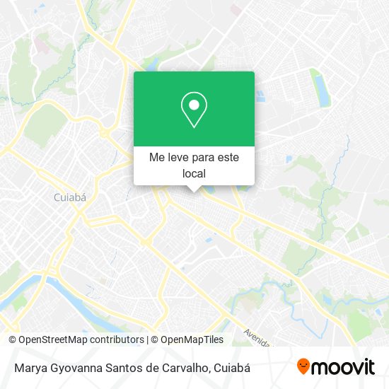 Marya Gyovanna Santos de Carvalho mapa