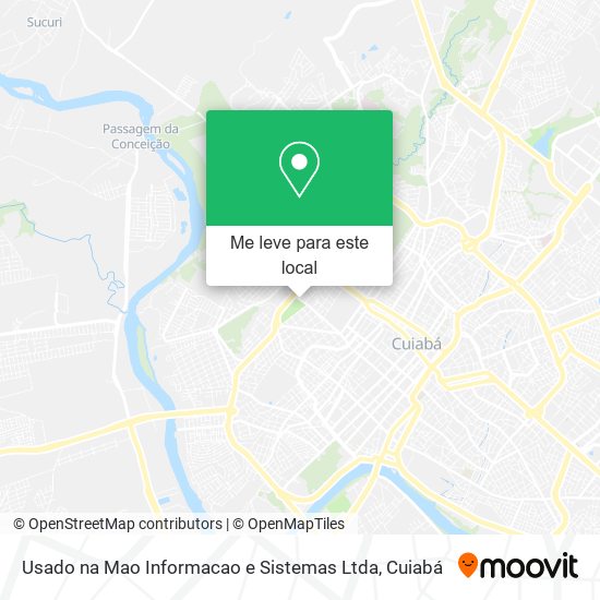 Usado na Mao Informacao e Sistemas Ltda mapa