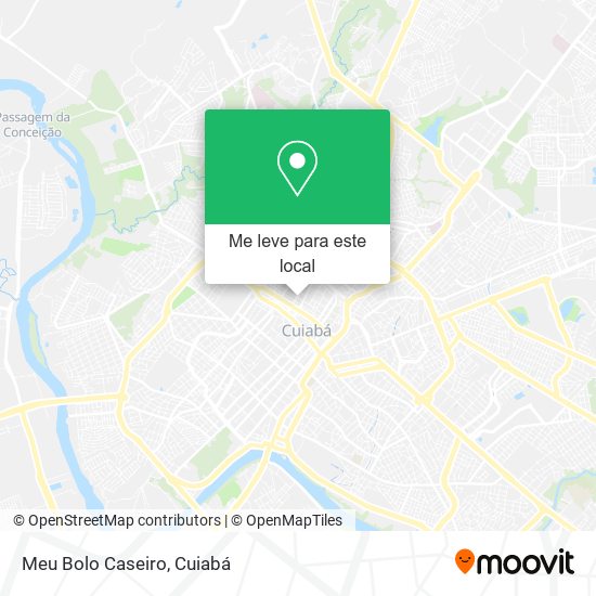 Meu Bolo Caseiro mapa