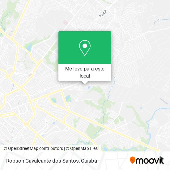 Robson Cavalcante dos Santos mapa