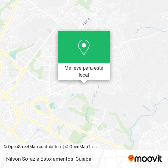 Nilson Sofaz e Estofamentos mapa