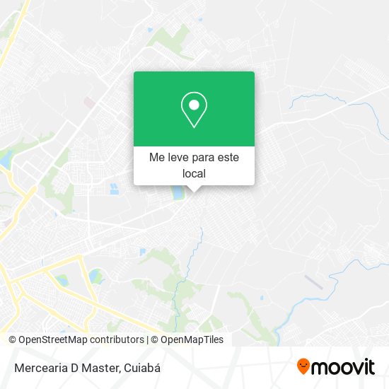 Mercearia D Master mapa